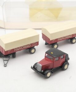 Wiking 1:87 27850 Hanomag ST 100 + 2 Anhänger in OVP RR3389