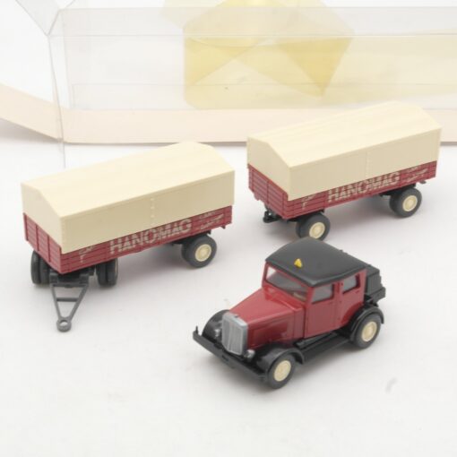 Wiking 1:87 27850 Hanomag ST 100 + 2 Anhänger in OVP RR3389