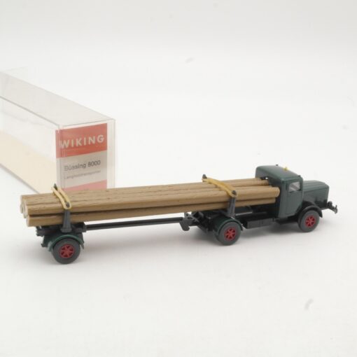 Wiking 1:87 3390 Büssing 8000 Langholz-Transporter in OVP RR1134 – Bild 3