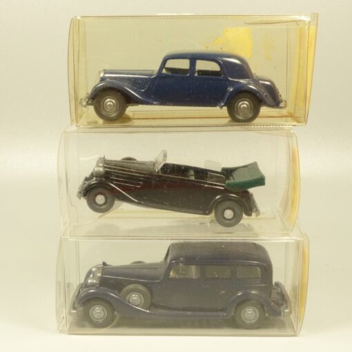 Wiking 1:87 3er-Pack ältere PKW Modelle Oldtimer in OVP EX6010