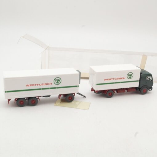 Wiking 1:87 458 MB 1635 Westfleisch Kühllastzug in OVP RR170 – Bild 3