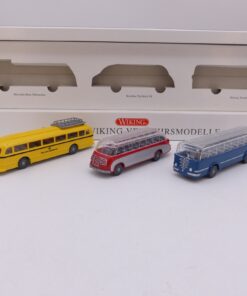 Wiking 1:87 50 Jahre Wiking-Verkehrsmodelle 3er-Set Busse in OVP EX6437