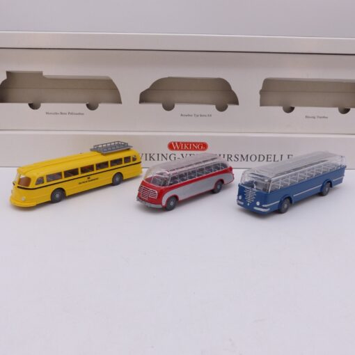 Wiking 1:87 50 Jahre Wiking-Verkehrsmodelle 3er-Set Busse in OVP EX6437