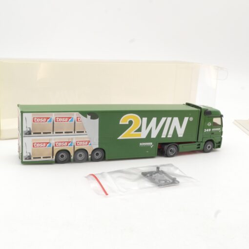 Wiking 1:87 5290344 Mercedes-Benz Actros Großraumflieger 2WIN in OVP RR3361 – Bild 3