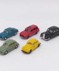 Wiking 1:87 5er-Pack diverse PKW Modelle in Tüte siehe Bilder o. EX8156