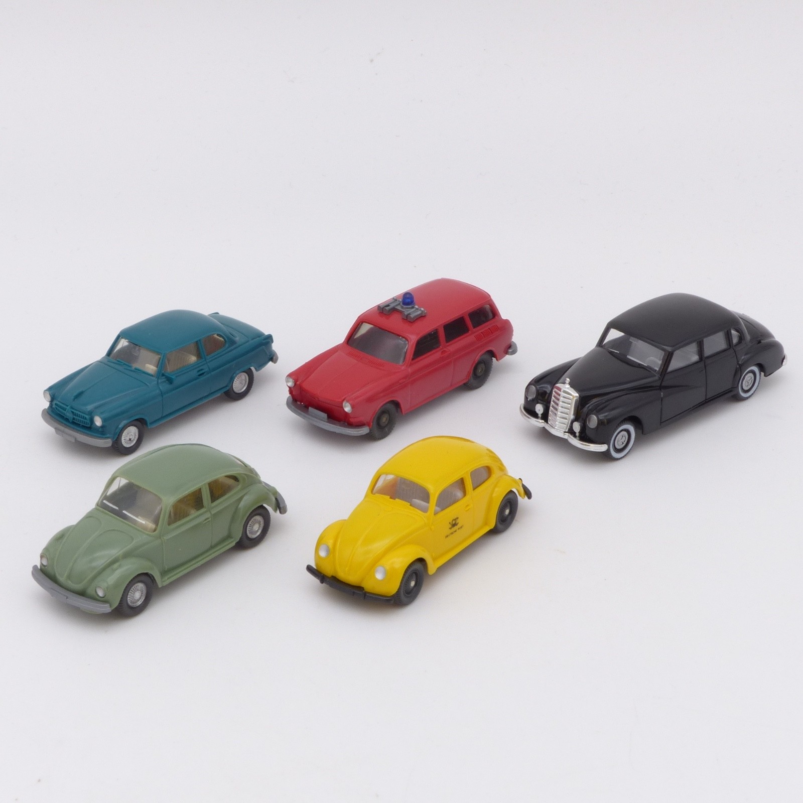 Wiking 1:87 5er-Pack diverse PKW Modelle in Tüte siehe Bilder o. EX8156