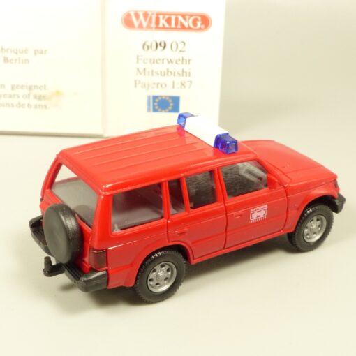 Wiking 1:87 60902 Mitsubishi Pajero Feuerwehr Innsbruck in OVP EX7339 – Bild 3