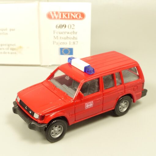Wiking 1:87 60902 Mitsubishi Pajero Feuerwehr Innsbruck in OVP EX7339