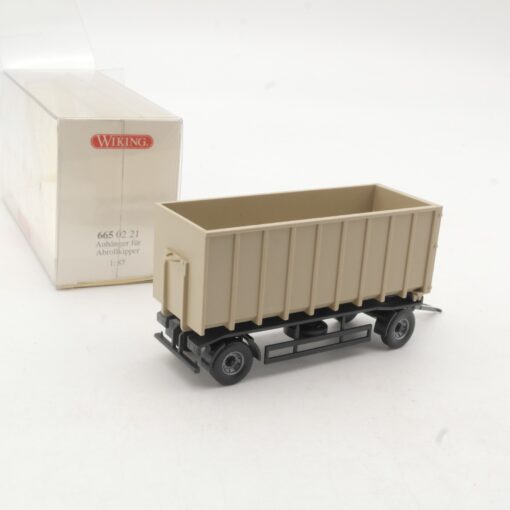 Wiking 1:87 6650221 Anhänger für Abrollipper in OVP RR3317 – Bild 3