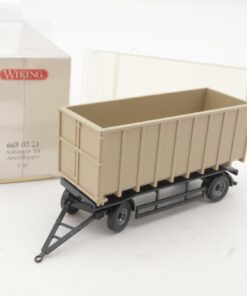 Wiking 1:87 6650221 Anhänger für Abrollkipper in OVP RR3142