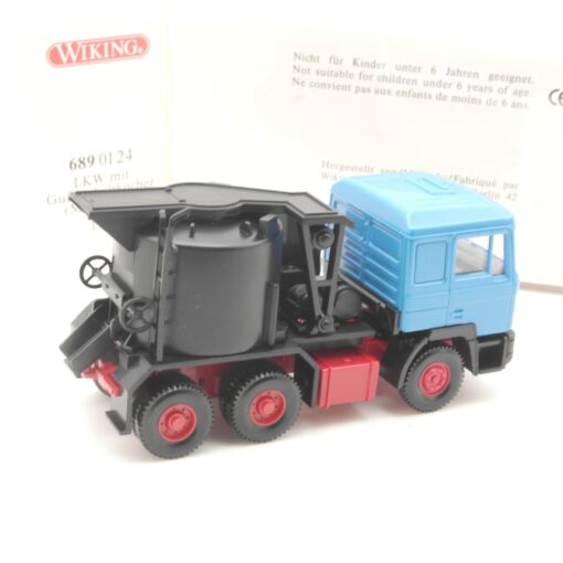 Wiking 1:87 6890124 MAN F90 Gussasphaltkocher in OVP RR3393 – Bild 3