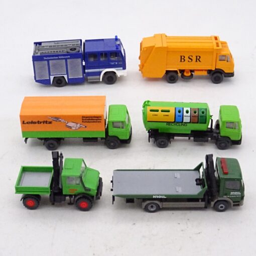 Wiking 1:87 6er-Pack diverse LKW Modelle in Tüte siehe Bilder o. EX6988 – Bild 3