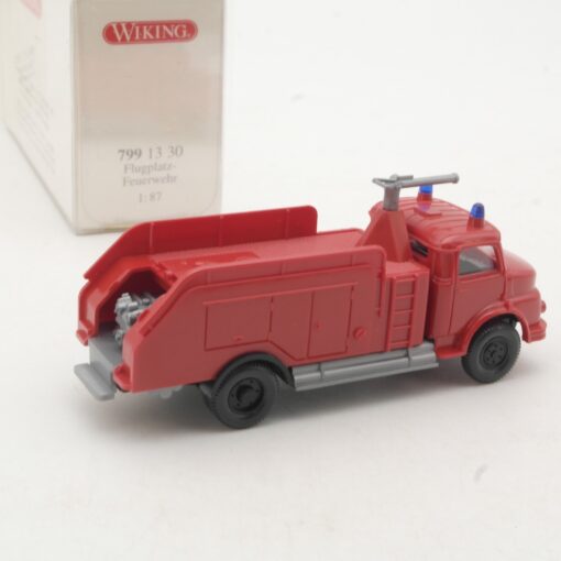 Wiking 1:87 799 13 30 MB L 1413 Rundhauber Flugplatz-Feuerwehr in OVP RR3176 – Bild 3