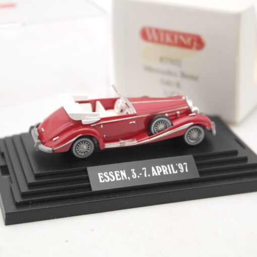 Wiking 1:87 83502 Mercedes 540 K rot Technoclassica '97 in OVP QR8629 – Bild 3
