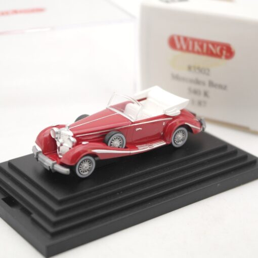 Wiking 1:87 83502 Mercedes 540 K rot Technoclassica '97 in OVP QR8629
