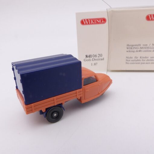 Wiking 1:87 8410620 Goli-Dreirad in OVP EX6869 – Bild 3