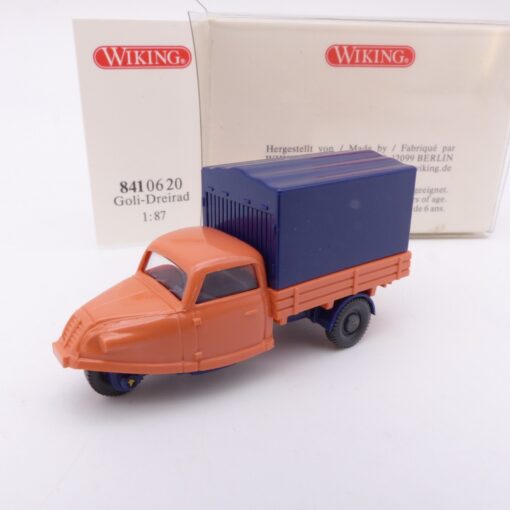 Wiking 1:87 8410620 Goli-Dreirad in OVP EX6869