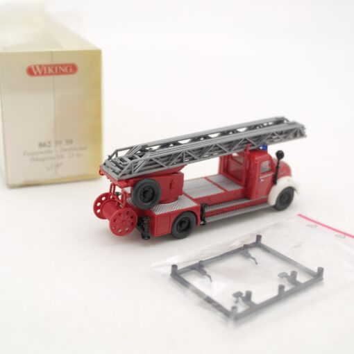 Wiking 1:87 862 39 39 Magirus DL 25h Feuerwehr Drehleiter in OVP RR1724 – Bild 3