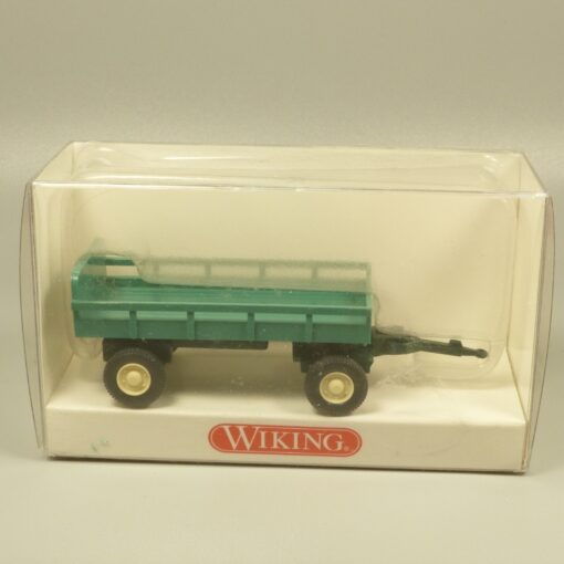 Wiking 1:87 8690118 Landwirtschaftlicher Anhänger grün in OVP EX5852 – Bild 4