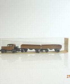 Wiking 1:87 H0 3500 Hanomag ST 100 mit zwei Anhängern in OVP TF959