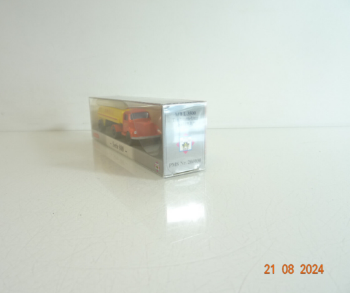 Wiking 1:87 H0 PMS 206030 MB L3500 Tanksattelzug Shell neuwertig in OVP TF900 – Bild 3