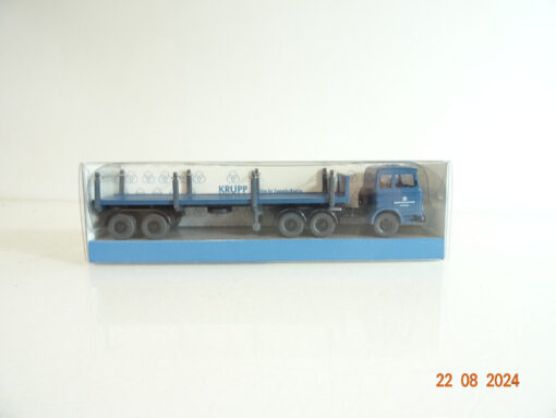 Wiking 1:87 H0 Rungensattelzug MB Krupp Stahlhandel Essen neuwertig in OVP TF928