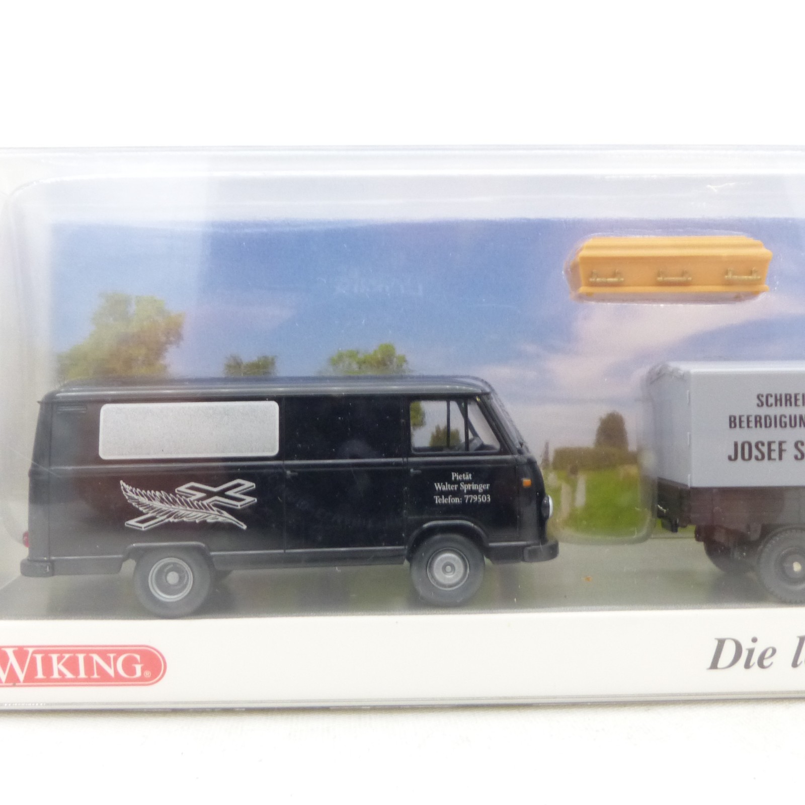 Wiking 1:87 PMS 168377 Die letzte Fahrt - Beerdigungs Modelle in OVP EX8451 – Bild 4