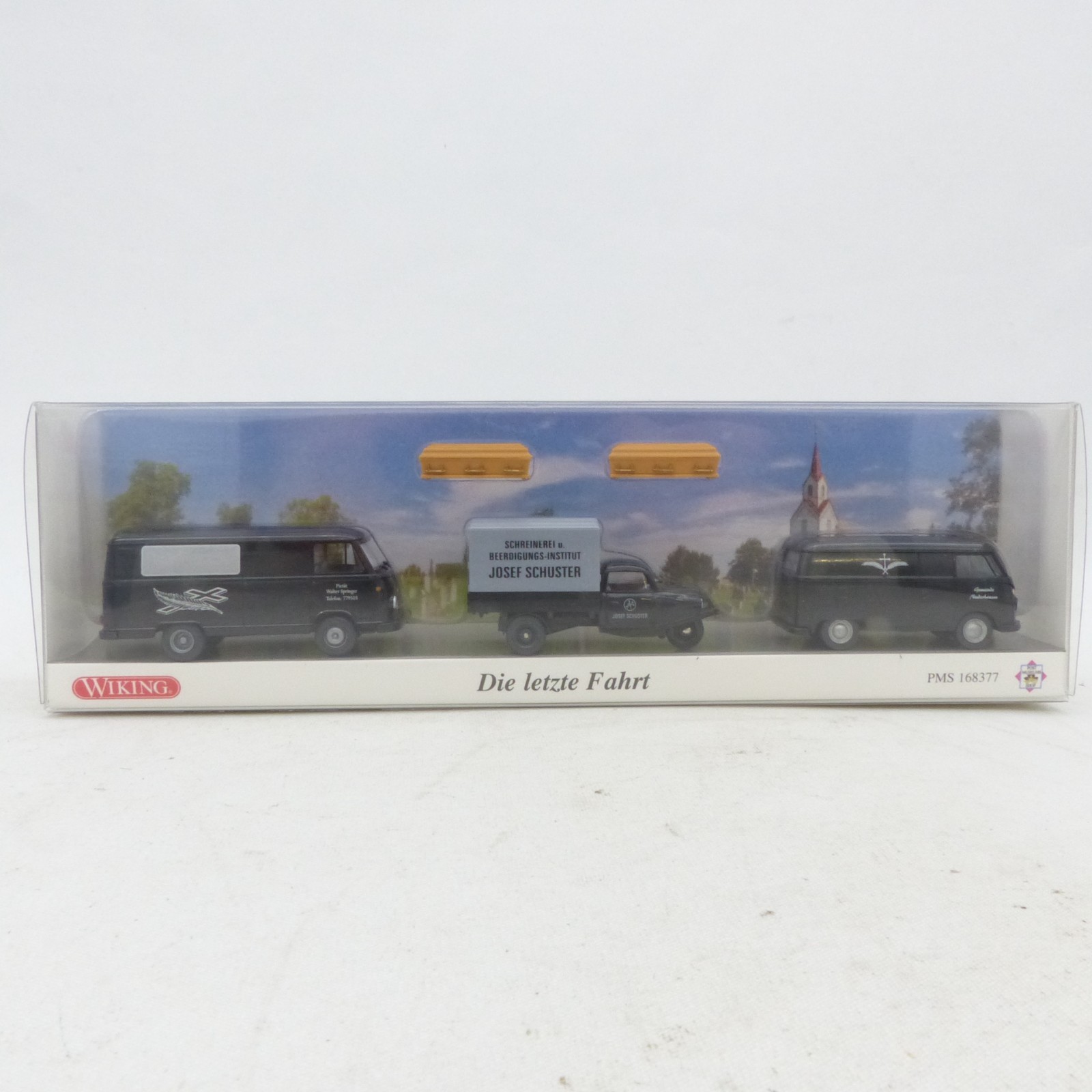 Wiking 1:87 PMS 168377 Die letzte Fahrt - Beerdigungs Modelle in OVP EX8451