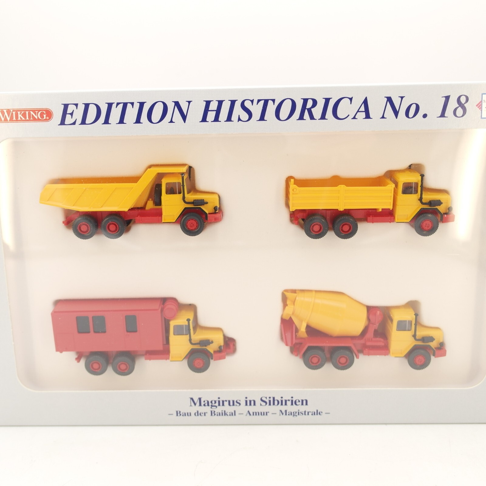 Wiking 1:87 PMS 172395 Magirus in Sibirien Historica No 18 in OVP RG8326 – Bild 3