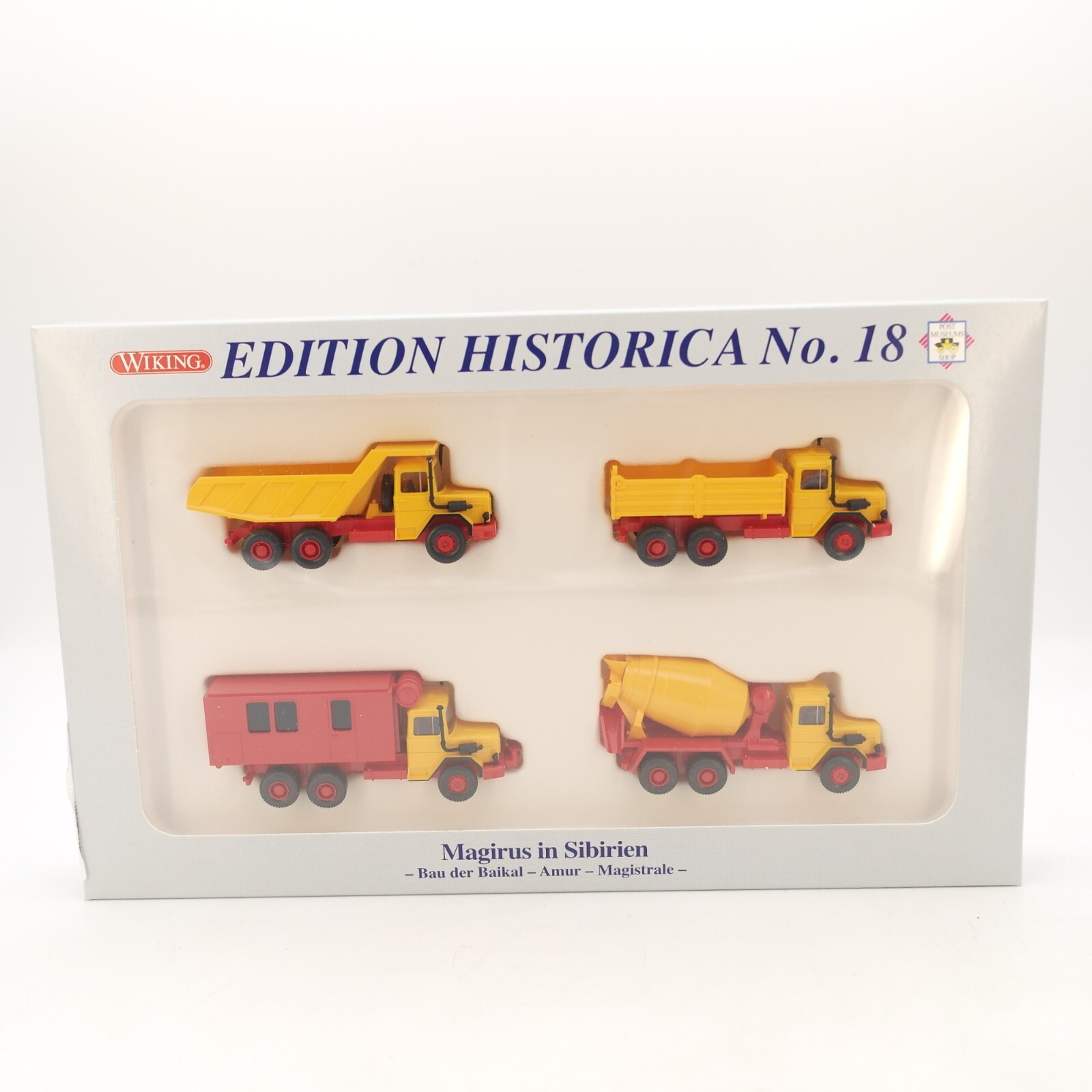 Wiking 1:87 PMS 172395 Magirus in Sibirien Historica No 18 in OVP RG8326