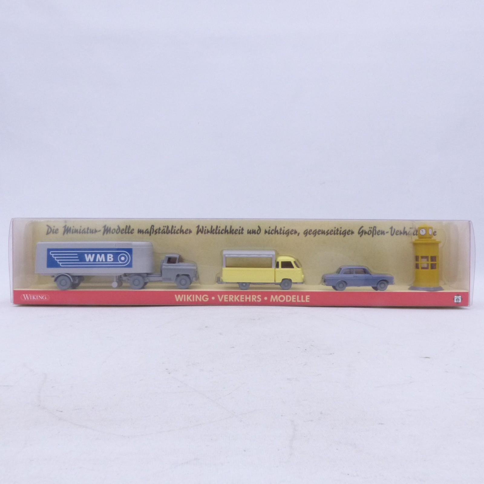 Wiking 1:87 PMS 178489 Ausgabe Nr.10 alte Verkehrs Modelle in OVP EX8459