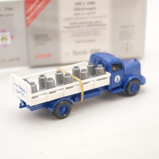 Wiking 1:87 PMS 202787 MB L 3500 Milchwagen neuwertig in OVP RG8269 – Bild 3