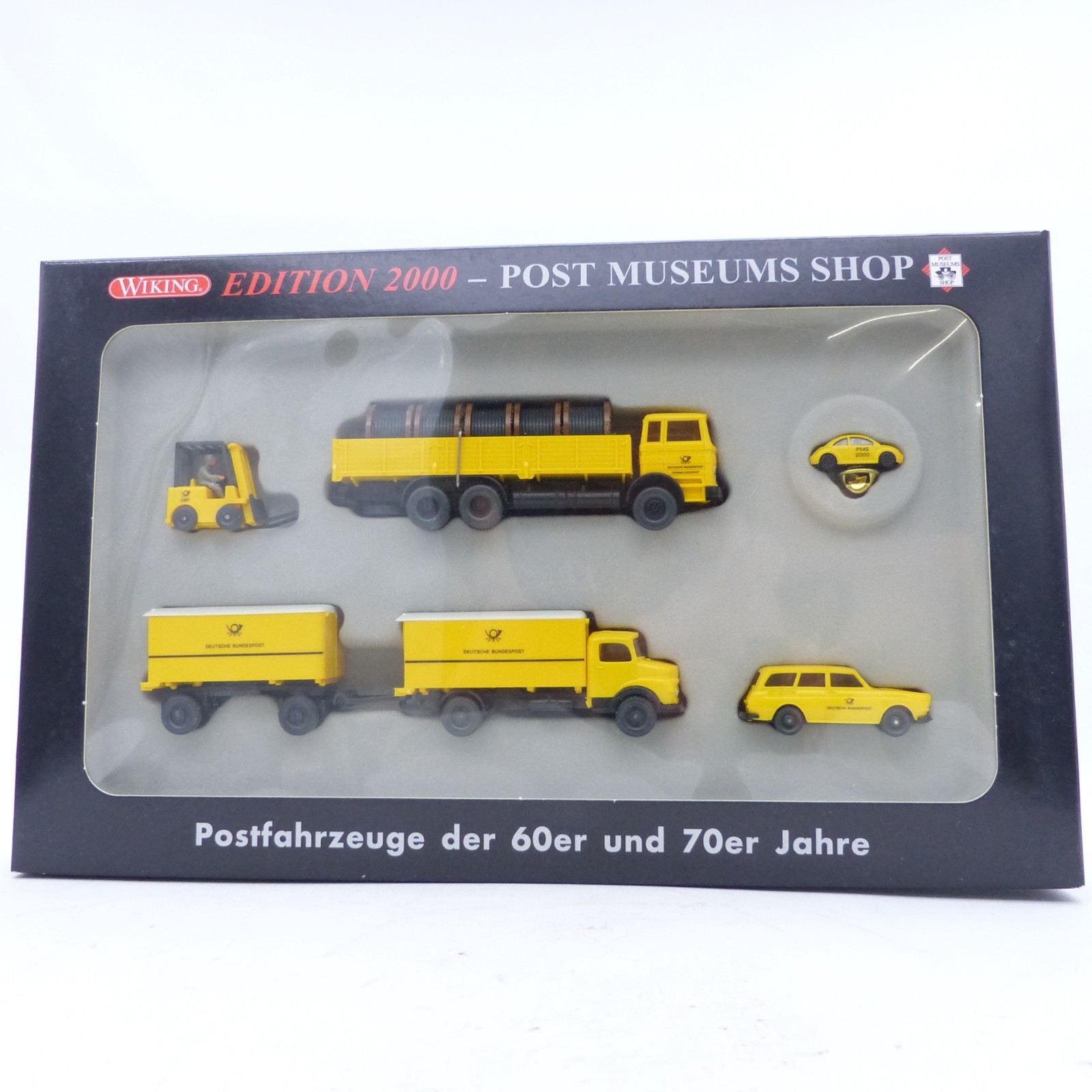 Wiking 1:87 PMS 80-04 Postfahrzeuge der 60er + 70er Jahre in OVP EX8522