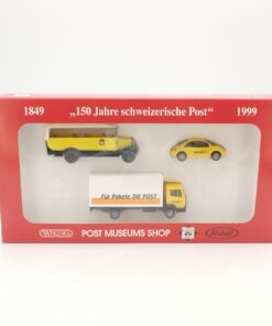 Wiking 1:87 PMS 81-05 Set 150 Jahre Schweizerische Post neuwertig in OVP RG8608