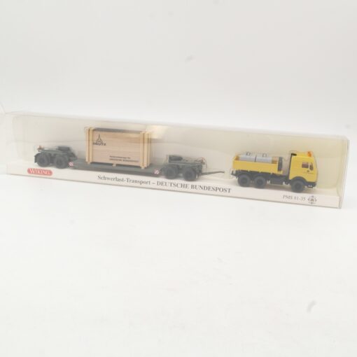 Wiking 1:87 PMS 81-35 MB 3850 S Scheuerle Tieflader Schwerlast in OVP RR3354 – Bild 3