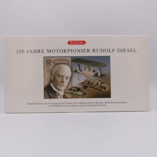 Wiking 1:87 Set 09905950 150 Jahre Motorpionier Rudolf Diesel in OVP EX6423