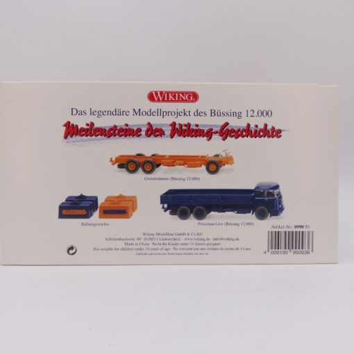 Wiking 1:87 Set 099093 Das legendäre Modellprojekt des Büssing in OVP EX6455 – Bild 3