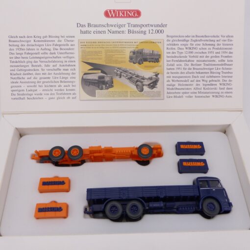 Wiking 1:87 Set 099093 Das legendäre Modellprojekt des Büssing in OVP EX6455 – Bild 4