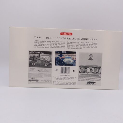 Wiking 1:87 Set 9903955 DKW - Die legendäre Automobil-Ära in OVP EX6441 – Bild 3