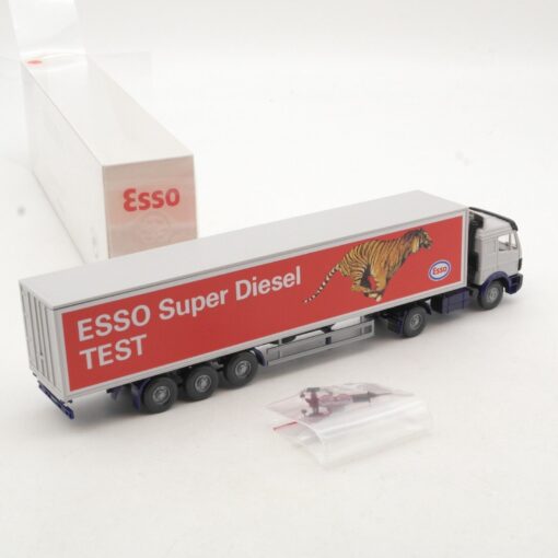 Wiking 1:87 Werbemodell MB Sattelzug Esso Super Diesel Test in OVP RA8060 – Bild 3