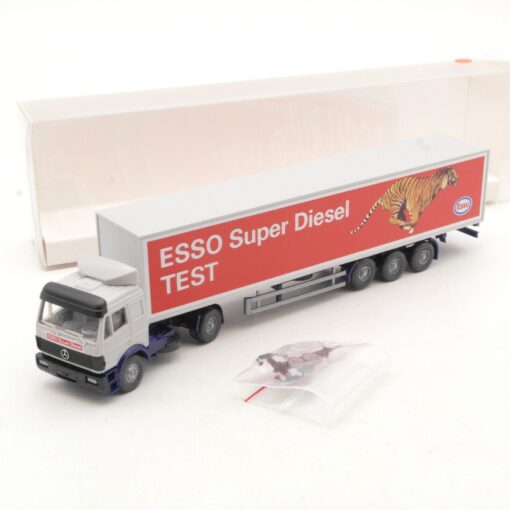 Wiking 1:87 Werbemodell MB Sattelzug Esso Super Diesel Test in OVP RA8060
