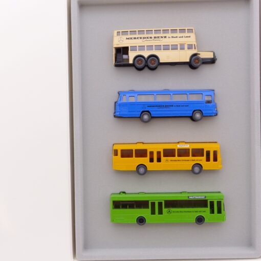 Wiking 1:87 Werbemodelle Mercedes-Benz Omnibusse in Stadt und Land in OVP EX6433 – Bild 4