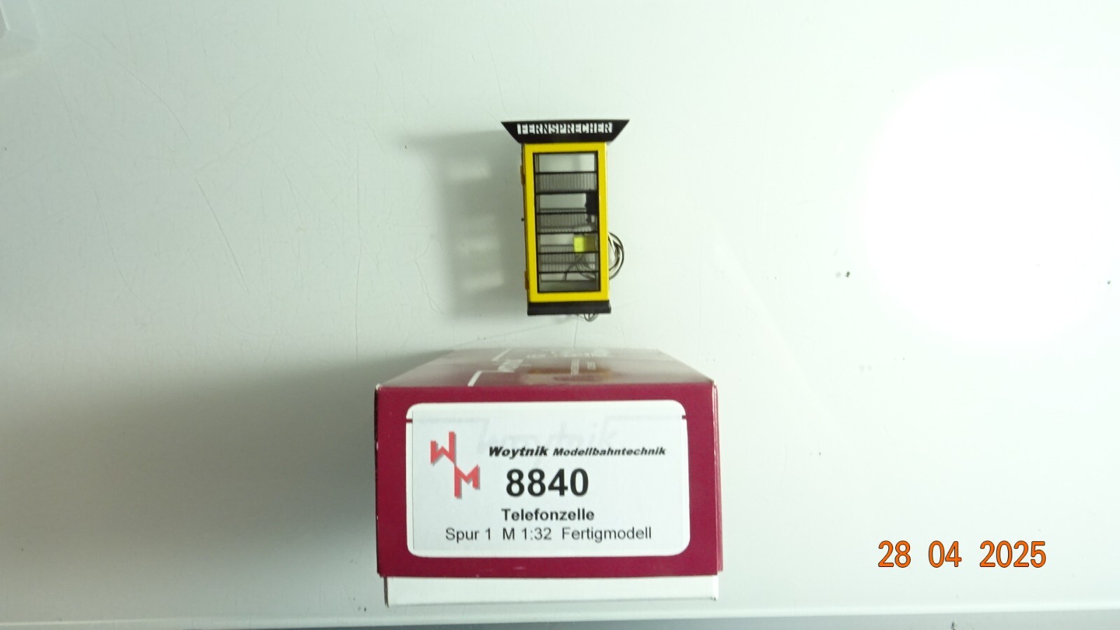 Woytnik Spur 1 8840 Telefonzelle siehe Foto in OVP CK7856