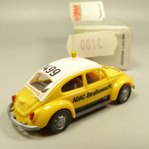 AMW / AWM 1:87 0014 VW Käfer ADAC-Straßenwacht in OVP EX7475 – Bild 3