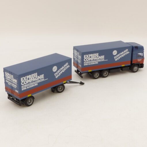 AMW / AWM 1:87 Nr.: 5522-1 MAN F90 Hängerzug Express Compagnie, o. EB9229 – Bild 3