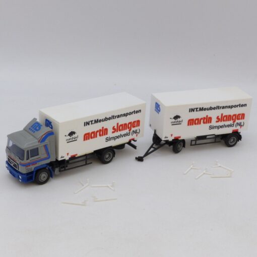 AMW / AWM 1:87 Nr.: 70147 MAN F90 Hängerzug Martin Slangen, s. Bilder o. EB7952