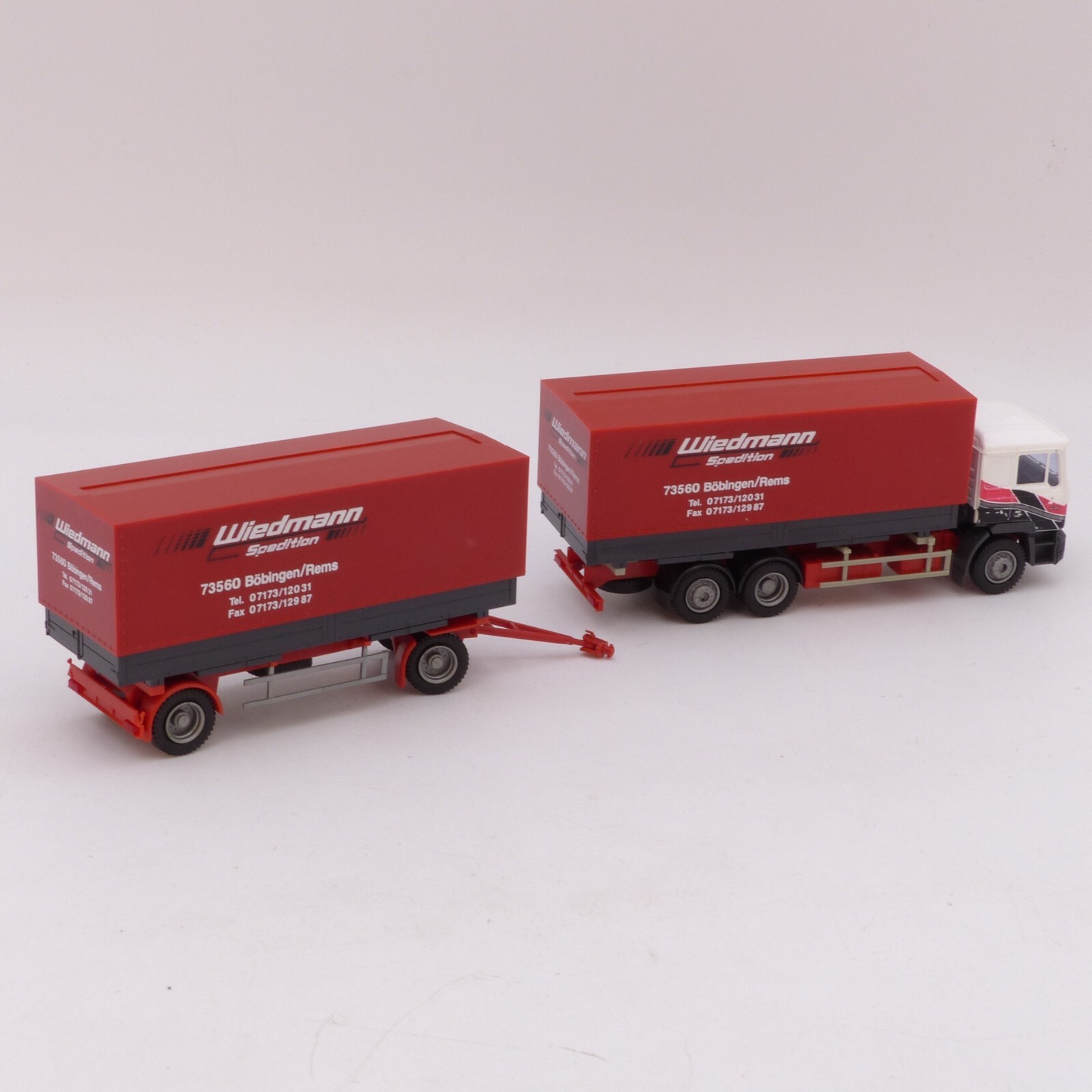 AMW / AWM 1:87 Nr.: 75842 MAN F90 Hängerzug Wiedmann, siehe Bilder o. EX216 – Bild 3