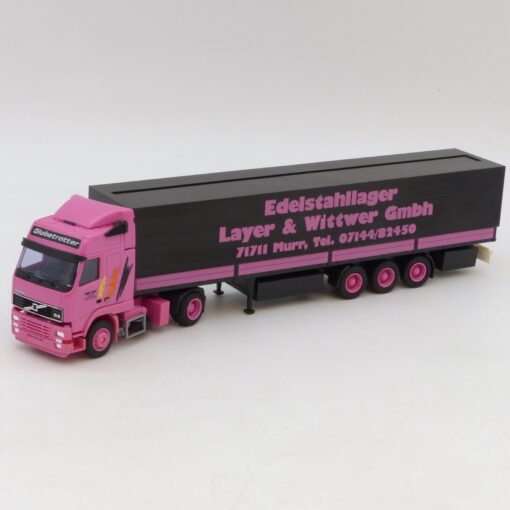 AMW / AWM 1:87 Volvo FH16 Sattelzug Layer & Wittwer GmbH, siehe Bilder o. EB7977