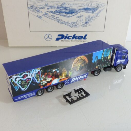 AMW / AWM 1:87 Werbemodell Mercedes SK Sattelzug Pickel in OVP EX 3734 – Bild 3