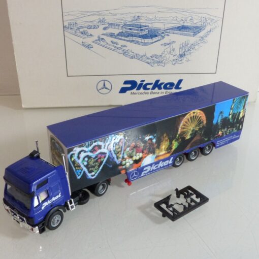 AMW / AWM 1:87 Werbemodell Mercedes SK Sattelzug Pickel in OVP EX 3734